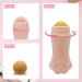 Duontyye Natural Volcanic Roller Oil Control Rolling Stone Face Cleansing Oil Absorption Roller Ball Pink - Buy Online on GoSupps.com