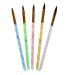 Kenntsh 5 x Size Acrylic Gel Nail Brush Set Nail Art Pen - Buy Online on GoSupps.com