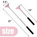 EASACE Mini Lotion Applicator Lotion Brush Cosmetics Applicator Body Care skin Care tool with 3 replacement heads Easy to Carry (pink) - Buy Online on GoSupps.com