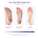 Buy Lavender Foot Peel Mask - Natural Exfoliator for Dry Skin Calluses & Cracked Heels - Baby Soft Feet Repair - Buy Online on GoSupps.com