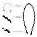 11-Piece Metal & Elastic Headband Set | Non-Slip Sports Hairbands for Men and Women | Ideal for Running, Yoga, Jogging | Unisex Hair Accessories - Buy Online on GoSupps.com