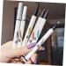 DOITOOL Makeup 6pcs Eyeliner Pencil White Eye Liner Pencils Eye Liner Cosmetic Liquid Eyeliner Make up Template - Buy Online on GoSupps.com