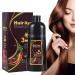 Hair Dye Shampoo Instant 3 in 1-100% Grey Coverage - Herbal Ingredients for Women & Men in Minutes 500mL 17.6 Fl Oz (Coffee)