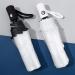 GYY One-Button Open/Close Folding Transparent Umbrella | Rain/Windproof Tri-fold Automatic Umbrella - Lightweight & Portable (White) - Buy Online on GoSupps.com
