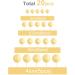 Astaron 20 Pack Mini Balloons Cake Topper - Yellow Tortendeko Balls for Wedding Baby Shower & Birthday Parties - Buy Online on GoSupps.com