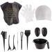 EXCEART Hair Coloring Tools 1 Set Hair Clips Hair Accessory Hairdressing Ear Cover Hair Dyeing Tool Dyeing Barber Accessories Hair Dyeing Supply Suite Toning Frost Cap Hair Dye - Buy Online on GoSupps.com