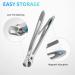 Large Nail Clippers Set for Thick Nails - Stainless Steel Toenail Cutter with Nail File - Heavy Duty Fingernail Clipper for Men, Women, Elderly - Buy Online on GoSupps.com