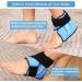 Comfpack Heel Ice Pack: Hot/Cold Therapy for Plantar Fasciitis, Achilles Tendonitis, Ankle Sprain - Reusable Wrap for Swelling and Sport Injuries - Buy Online on GoSupps.com