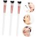 Beavorty 3pcs Fish Tail Brush Makeup Brush Nose Shadow Brush Nose Contour Brush Nose Brush Aluminum Tube - Buy Online on GoSupps.com