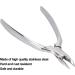 Nail Tool Cuticle Nipper Stainless Steel Professional Effortless Toenails Clipper with Storage Bag for Ingrown Nail - Buy Online on GoSupps.com