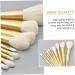 FRCOLOR 10 Piece Makeup Brush Tool Foundation Concealer Concealer Makeup Brush Kit Professional Makeup Brush Kit Durable Foundation Brush Mixing Painting - Buy Online on GoSupps.com