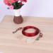 Steel Wire Pet Tie Out Cable - Red Metal Leash for Camping & Outdoor Yard - Buy Online on GoSupps.com