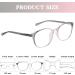 Yukang TR90 Blue Light Filter Glasses for Women | Super Light Gaming & Computer Goggles | Stylish Purple/Gray Design - Buy Online on GoSupps.com