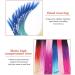Fake Hair Bun 24 Inch Braided Ponytail Multicolor Braid Extensions Rainbow Braided Hair Extensions Synthetic Wigs with Elastic Bands Hair Accessories (Color : #99 Size : 24inch) 24inch #99 - Buy Online on GoSupps.com