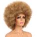 G&T Short Kinky Curly Mixed Blonde Afro Wig | Natural Heat Resistant Synthetic Hair Wigs (27-30#) - Buy Online on GoSupps.com