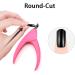 JeoPoom Professional Nail Clipper Acrylic Tips Cutter Manicure Pedicure Trimmer (Pink) - Buy Online on GoSupps.com
