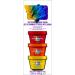 Prideful 3pc Body Scrub with Mesh Sponge Loofah