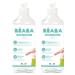B aba dishwashing detergent for baby bottles and eating accessories 100% natural origin perfume free 100% biodegradable pack with 2x500 ml