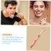 Buy Minkissy 4-Piece Tongue Cleaning Brush Set - Silicone Raspador de Lengua & Copper Scraper - Effective Oral Hygiene Tools in Blue & Orange - Buy Online on GoSupps.com