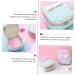 Lurrose 2pcs Yarn Thorn Hygiene Bag - Cute Mini Makeup Travel Wallet & Sanitary Napkin Storage Pouch - Buy Online on GoSupps.com