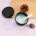 LONGWAY 3.4oz/100ml Leakproof Cosmetic Pot Jars - Wide-Mouth Plastic Container with Dome Lids for Beauty Products - BPA-Free - Black - Buy Online on GoSupps.com