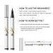 GECOMO 6-Color Matte Liquid Eyeliner Set - Waterproof, Smudge-Proof & Long Lasting Eye Makeup Pen - Buy Online on GoSupps.com
