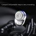 Electric Beard Cutter - Powerful Stainless Steel Blades | Digital Display & Washable | Travel-Friendly Beard Trimmer in Gradient Blue - Buy Online on GoSupps.com