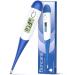 Thermometer for Adults, Digital Oral Thermometer for Fever, Basal Thermometer with 10 Seconds Fast Reading Dark Blue