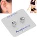 Magnetic Weight Loss Earrings | Non-Pierced Acupressure Earrings for Men & Women - Transparent White - Buy Online on GoSupps.com