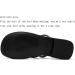 Buy Women's Comfortable Sandals | Strappy Low Chunky Heel Slip-On | Summer Casual Beach Shoes for Bunion & Arch Support - 5 Pink - Buy Online on GoSupps.com