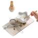 Kit d'outils de fabrication Set complet pour la c r monie du th Bowl support th boule levier de vitesses peu | Ceramic Yoga Me