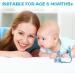 Vicloon Baby Teething Toy | BPA-Free Silicone Teether for Boys & Girls | Easy-to-Hold Rudder Design | Chewlery | Blue - Buy Online on GoSupps.com
