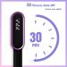 VKK Hair Straightener Brush - 25s Fast Heating, 5 Temp Settings, Anti-Scald - Professional Styling Tool for Women - Black - Buy Online on GoSupps.com
