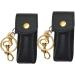 HOMSFOU Chapstick Keychain Holder - Lipstick Balm Pouch Bags for Women Girls - 2pcs Black - Buy Online on GoSupps.com