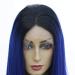 Shop 20in Lace Front Long Straight Synthetic Wig - Silky Gradient Color Hairpiece for Ladies' Daily Cosplay Anime & Halloween Parties - Buy Online on GoSupps.com