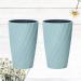 Cabilock 2pcs Portable Toothbrush Cup Set - Light Blue Travel Gargle Cup & Holder for Home & Travel | International Shipping Available - Buy Online on GoSupps.com