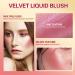 Turelifes Soft Cream Blush Makeup - Long-Lasting Liquid Blush for Natural Cheeks | Smudge-Proof, Dewy Finish, Easy to Blend | Velvet Mousse Formula (2) - Buy Online on GoSupps.com
