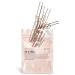 Kitsch U-Shape Bobby Pins - Brown Industrial Hair Pins for Women Hair | Small Bobby Pin for Thin Hair | Stylish Bobby Pins for Thick Hair | Non-Slip Bobby Pins for Styling & Sectioning  18pcs (Brown)