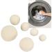 6 Wool Drying Balls Clothes Softening Balls Laundry Drying Reusable Balls Clothes Drying Accessories - Buy Online on GoSupps.com