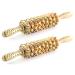 CRETUAO 2 Accessories Anti Cellulite Massage Waist Roller Tool Massager Madertherapy Wood 15 Inch