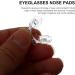 Beavorty Silicone Nose Pads - 5 Pairs Clear Replacement Cushions for Glasses & Sunglasses - Buy Online on GoSupps.com