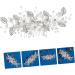 Didiseaon Bridal Hair Comb Crystal Headpiece Floral Hair Fork Metal Hair Comb Rhinestone Headpiece for Women Rhinestone Clips for Hair Tiara Bride Accessories Vintage Rhinestones - Buy Online on GoSupps.com