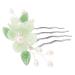 Beavorty Antique Hair Clasp Tiara Girls Combs Girl Tooth Comb Vintage Hair Clips Hanfu Hair Side Combs Decorative Hair Side Comb Flower Hair Combs for Women Small and Fresh Hair up Alloy