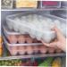KOMBIUDA 34 Eggs Large Capacity Egg Holder Egg Crisper Grids Egg Holder Egg Container Egg Plate High Capacity - Buy Online on GoSupps.com