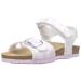 Geox Baby Girl's B Sandal Chalki 3.5 UK Child White Pink