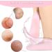 Ninnyi 2 Pairs Moisturizing Silicone Glove Socks Women Set Foot Spa Gel Pedicure Silicone Socks for Dry Cracked Feet Calluses Foot Care Pink Anti Slip Aloe Socks - Buy Online on GoSupps.com