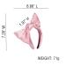Uchyius Pink Satin Bow Headband for Women - Non Slip Hair Accessory - Buy Online on GoSupps.com