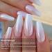 Magic White Pearl Chrome Nail Powder for Fairy Shell Nails - Holographic Ice Glitter with Tool - Buy Online on GoSupps.com