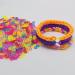500 Pcs Colourful S Clips for Loom Bracelets DIY - Rubber Bands Plastic Connectors - Buy Online on GoSupps.com