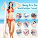 Waxing Kit with Wax Warmer, 6 Wax Beads & 10 Applicator Sticks - Painless Hair Removal for Full Body, Bikini, Brazilian - White - Buy Online on GoSupps.com